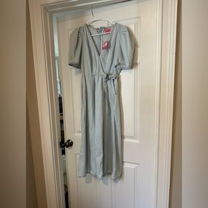 Kate Spade New York Denim Wrap Dress Size 6